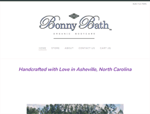 Tablet Screenshot of bonnybath.com